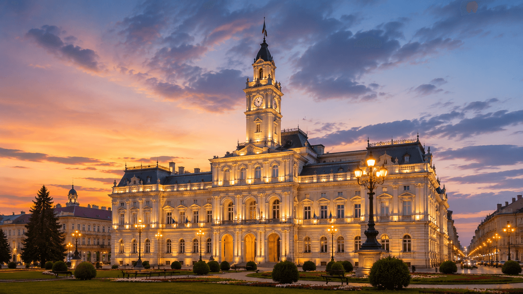 Arad — Palatul Administrativ