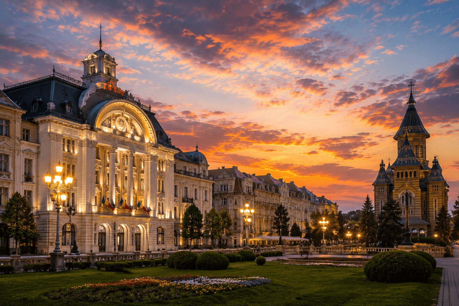 Timișoara — Piața Victoriei