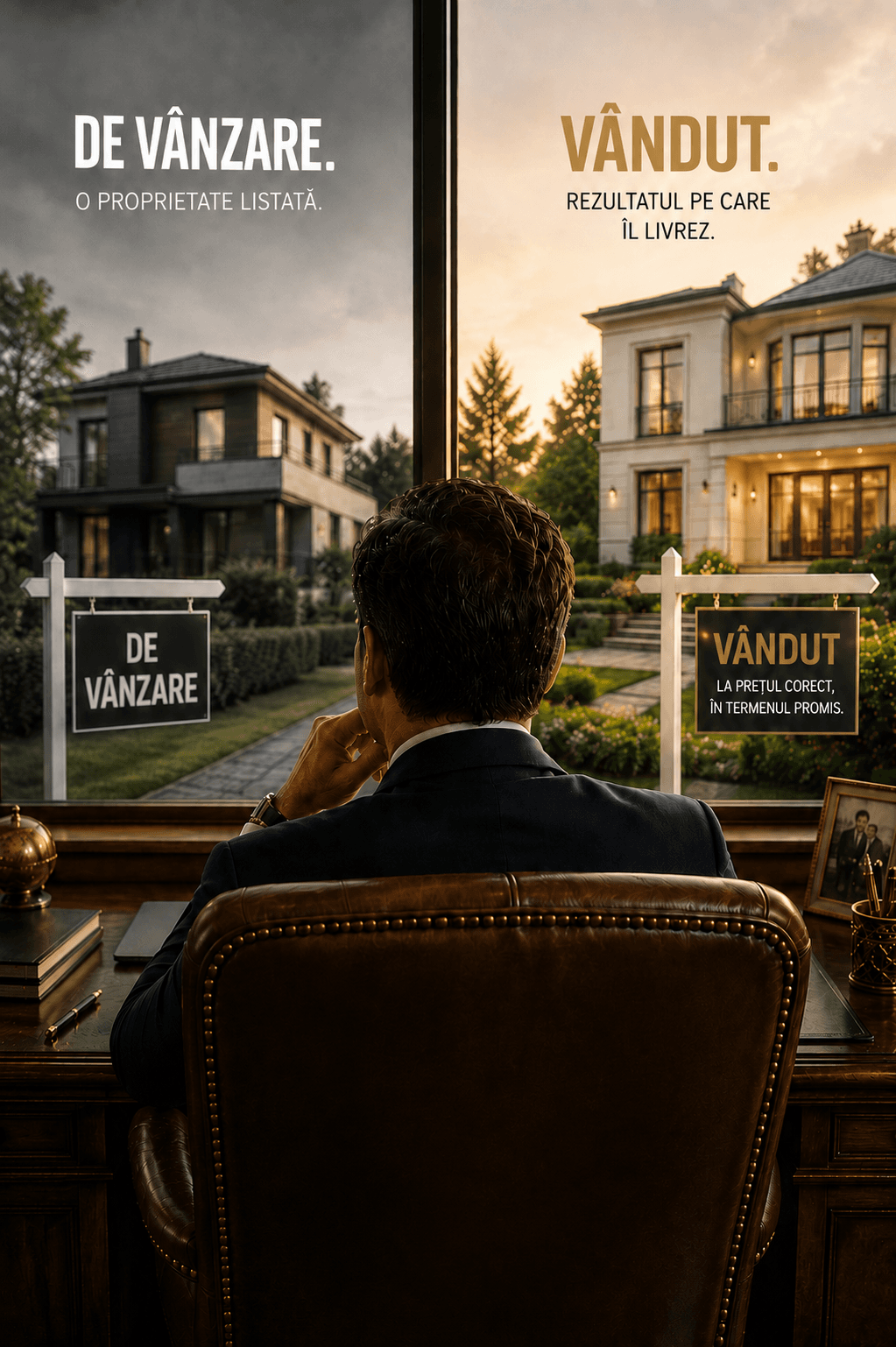 Daniel Dobre, agent imobiliar din 2003 — diferența dintre o proprietate „de vânzare” și una VÂNDUTĂ la prețul corect