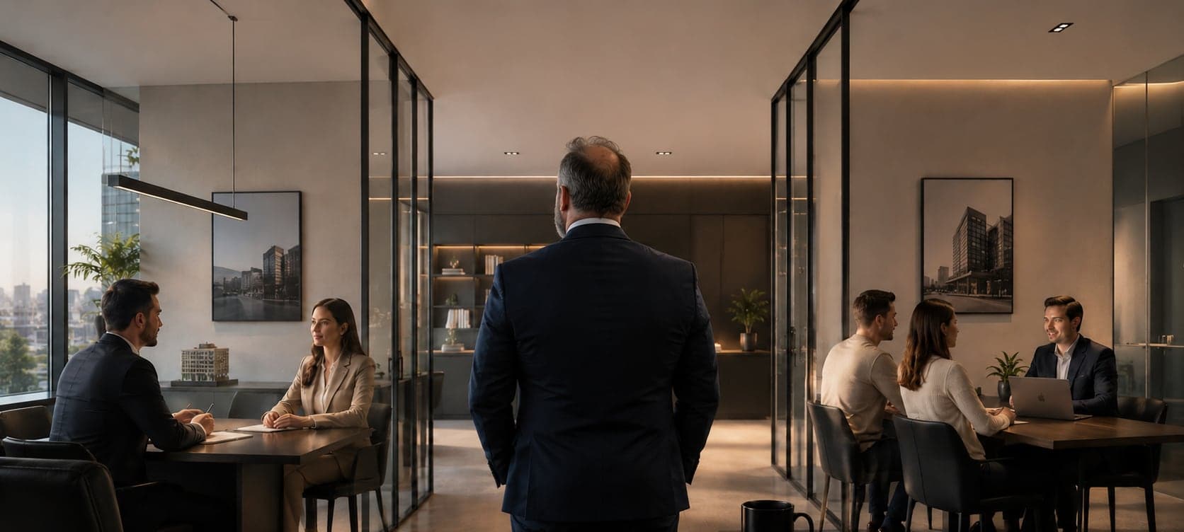 Echipa Daniel Dobre IMOBILIARE la birou