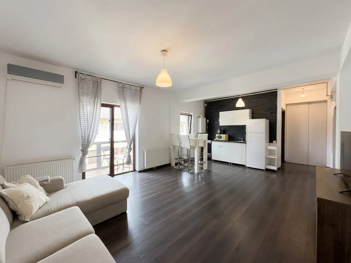 Apartament, 1 cameră, Sălăjan — Living deschis către bucătărie, Sălăjan, apartament