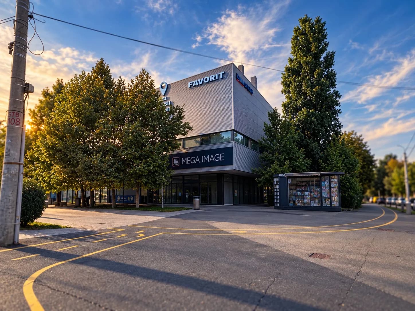 Apartament, 2 camere, de vânzare, Drumul Taberei — Fațadă apartament cu semn FAVORIT