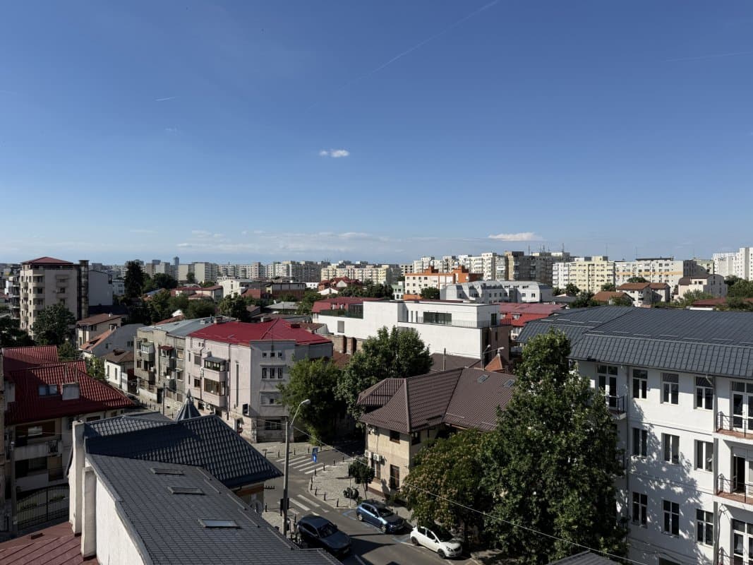 Vedere extensivă asupra cartierului rezidențial