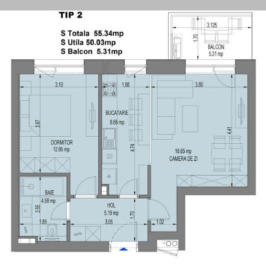 Apartament, Floreasca, Bucuresti — fotografia 11