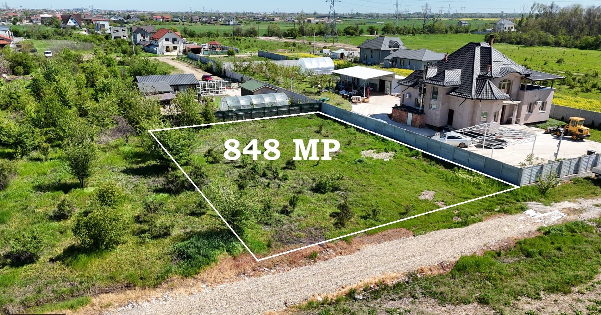 MAGURELE-VARTEJU, LOT 848 MP! — Magurele, Magurele