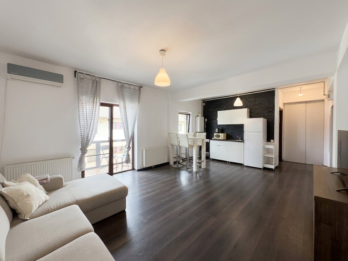 Apartament, 1 cameră, Sălăjan — Living deschis către bucătărie, Sălăjan, apartament