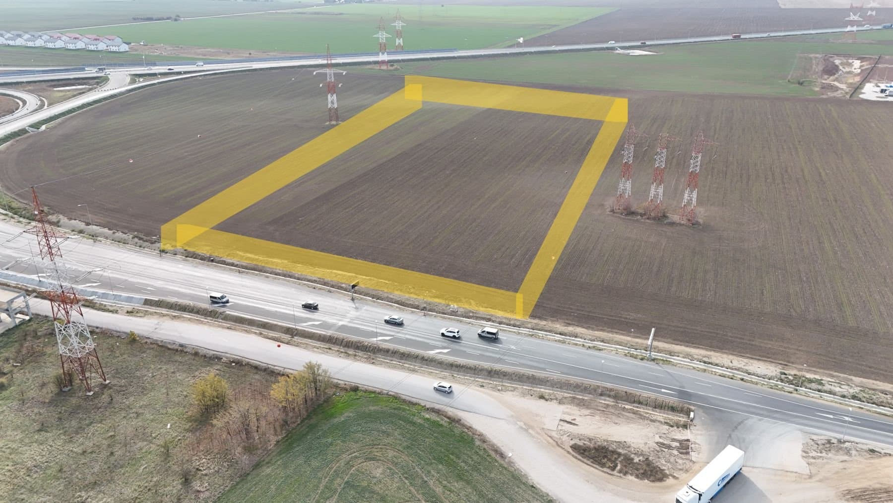 Teren dezvoltare industriala — Exterior Est, Popesti-Leordeni