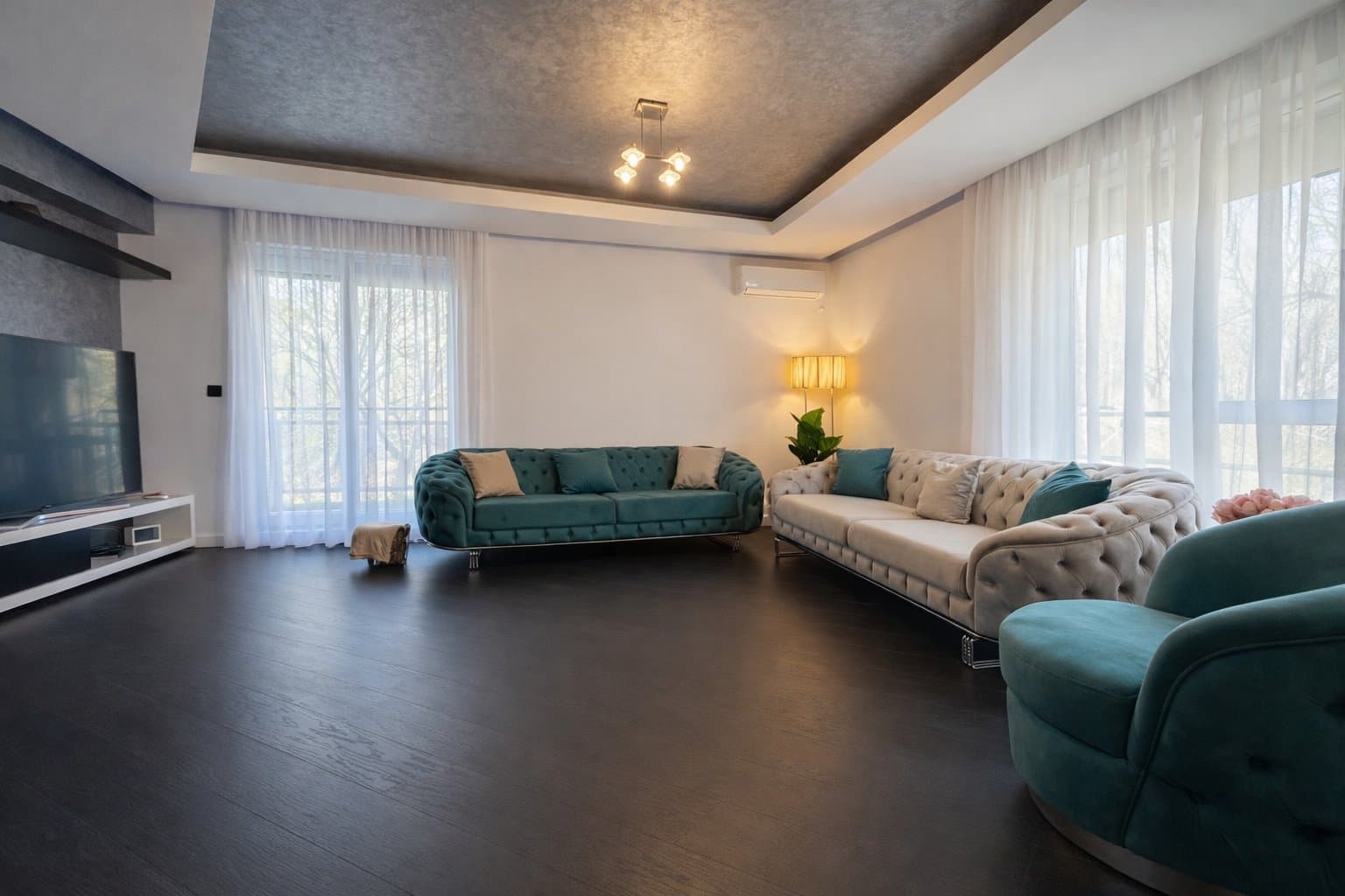 Apartament 3 camere, 102 mp, 2 parcări, Greenfield Băneasa — Baneasa, București