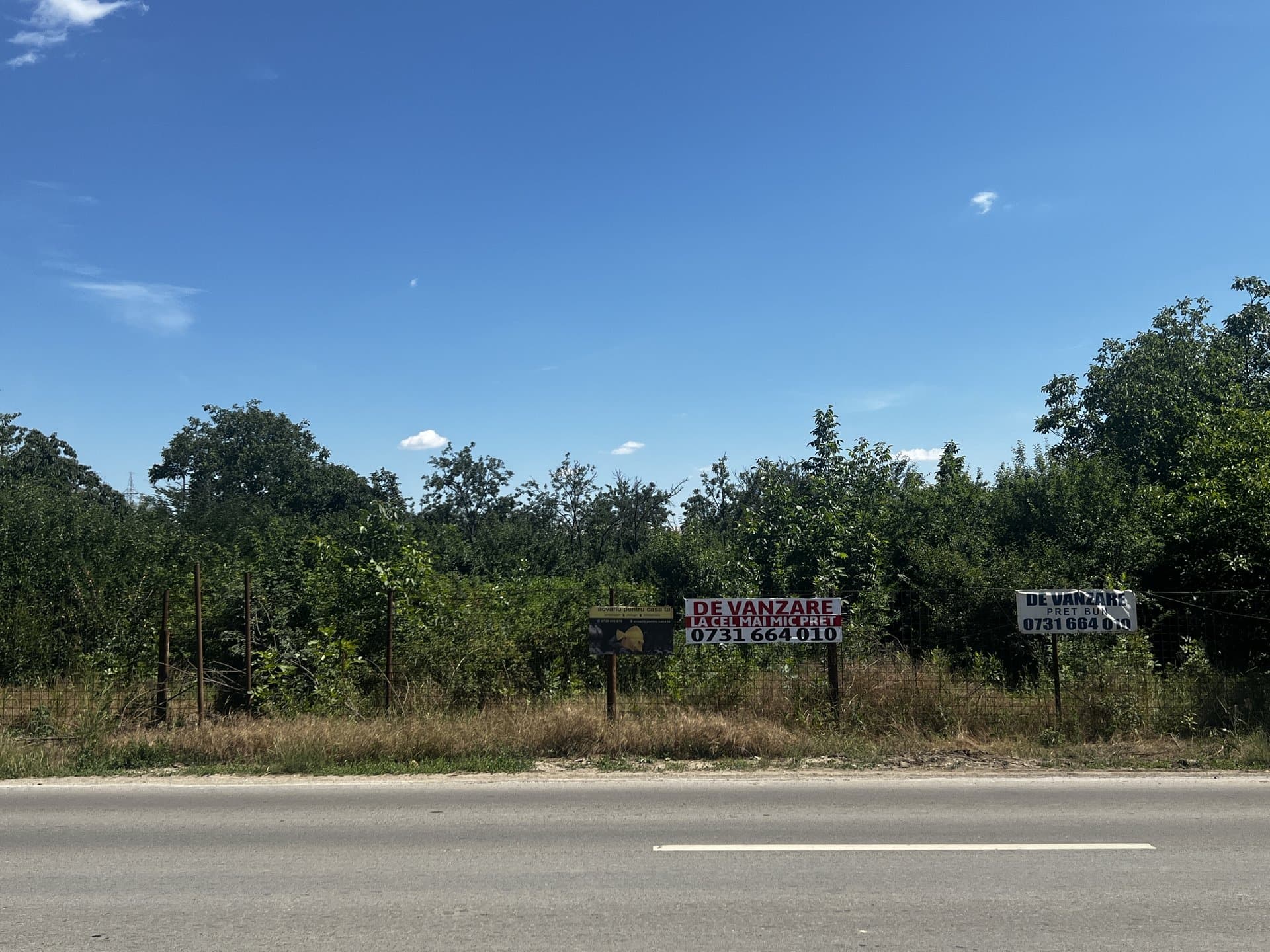 MEGAOCAZIE Teren intravilan mixt Buftea – Corbeanca | 2527 mp | Ideal investiție — Exterior Nord, Buftea