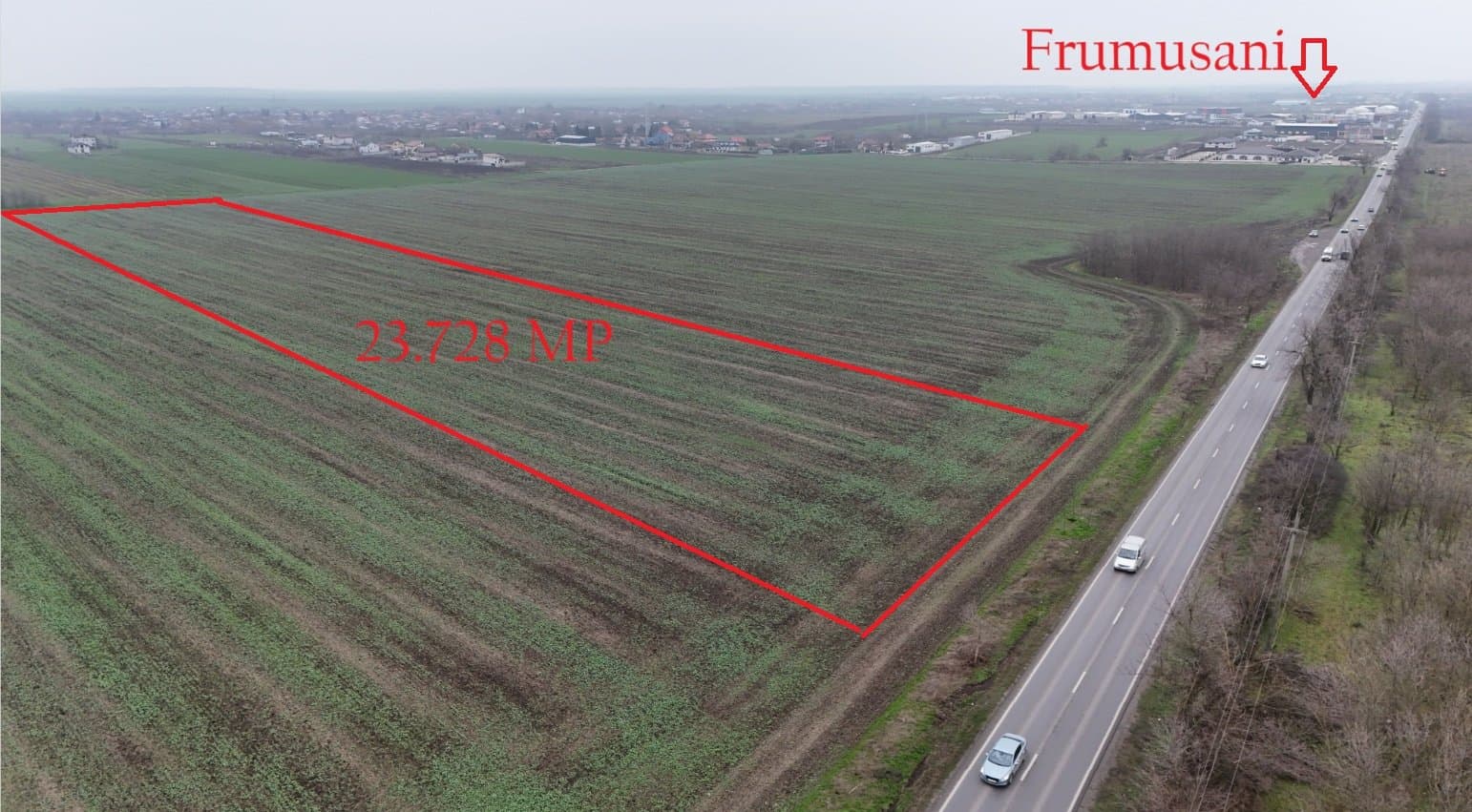 FRUMUSANI-POSTAVARI, TEREN 23.728 MP! — Frumusani, Frumusani