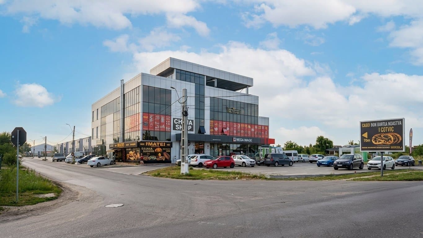 Etaj 2 în clădire comercială versatilă, Ștefănești, Stefanestii de Jos