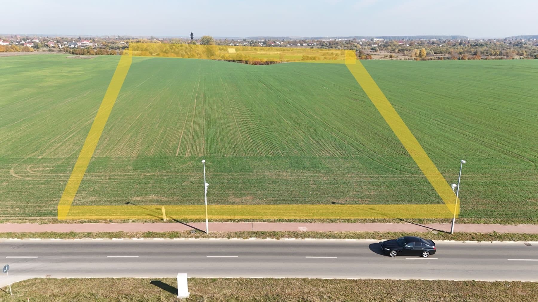 Teren pentru proiect de case in Buftea, cu deschidere la lacul Buciumeni — Buftea, Buftea