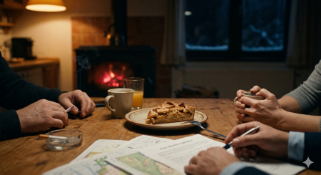 •	Capitolul 24: Poligamie, cadastru și o felie de plăcintă greu de înghițit