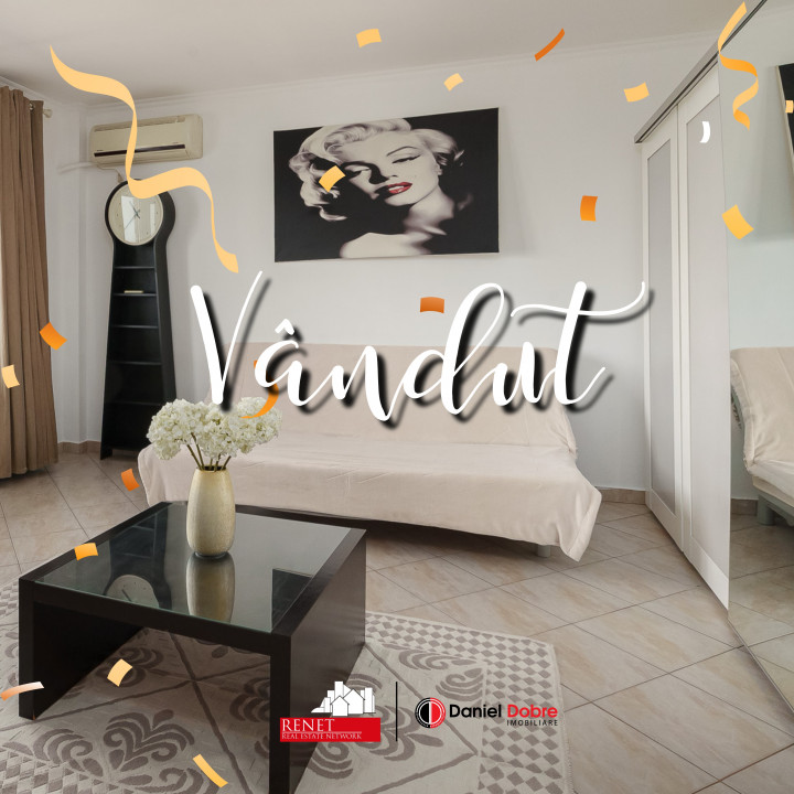RECENT VANDUT! 1 Decembrie -Garsoniera spatioasa cu loc de parcare si boxa