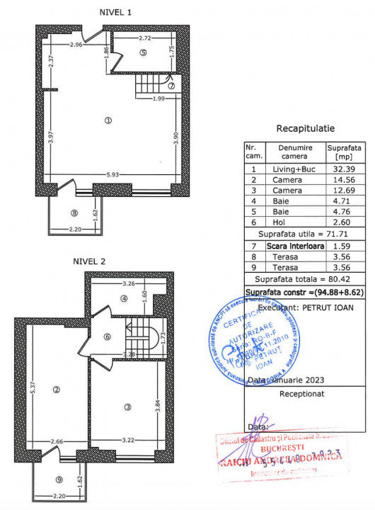 Apartament 3 camere duplex - Herastrau