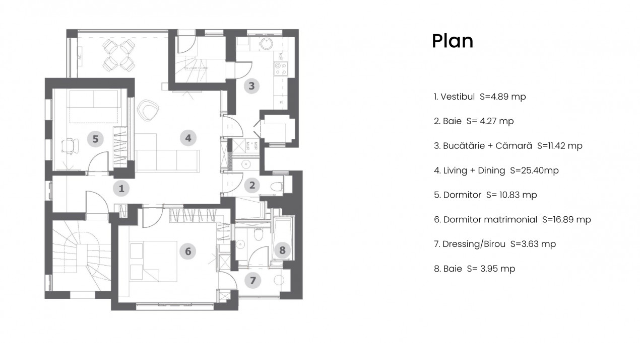 Apartament Floreasca, strada Neagu Florea, București