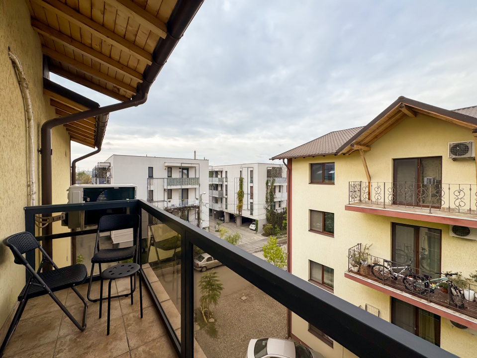 Salajan. Garsoniera mobilata, utilata si cu loc de parcare.