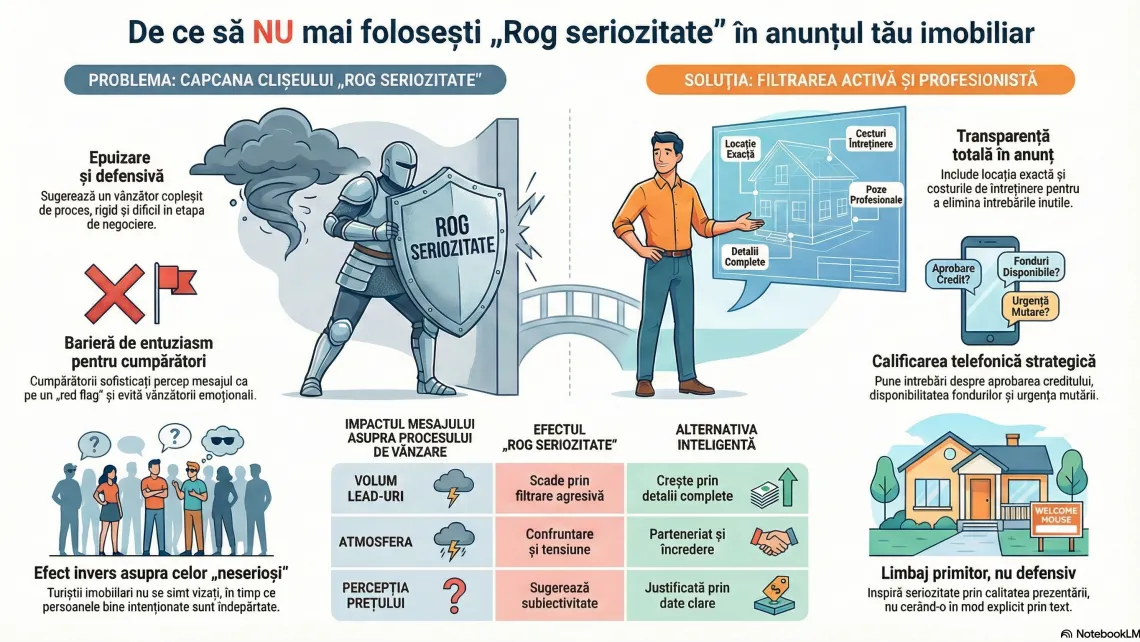 „Rog seriozitate" — psihologia din spatele mesajului